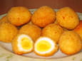 Oeufs de caille pan�s