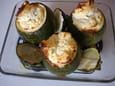 Courgettes farcies � la ricotta