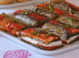 Millefeuille d aubergine et poivron � la mozzarella
