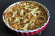Tarte au fromage de ch�vre et aux pommes de terre