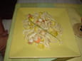 P�tes ti�des aux coquilles Saint-Jacques
