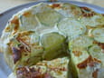 Tatin de courgettes et noix de cajou