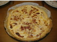 Tarte coulante au munster