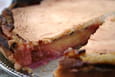 Tarte meringu�e aux prunes