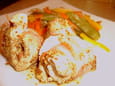 Saute-en-bouche de poulet � la moutarde