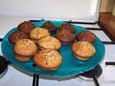 Muffins aux p�pites de chocolat