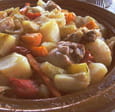 Tajine de poulet � la courge butternut