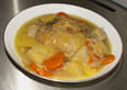 Pintade en pot au feu, sauce vinaigre de framboises