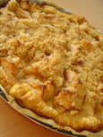 Tarte aux pommes fa�on crumble