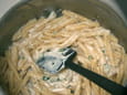Sauce aux deux fromages et au basilic (pour p�tes)