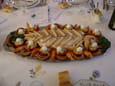 Saumon entier en portefeuille