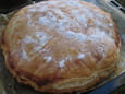 Galette des rois � la frangipane et aux abricots