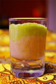 Mousse de mascarpone et avocat