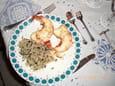 Langouste riz sauvage