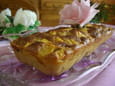 Clafoutis pomme, banane, raisins