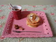Millefeuille de cr�pes poire vanille