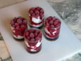 Mousse de fromage blanc aux framboises