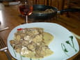 Champignons au cr�mant de Loire