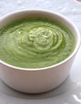 Velout� courgette-roquette