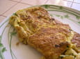 Omelette aux asperges