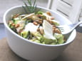 Salade de courgettes aux pignons