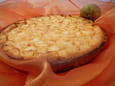 Clafoutis poire-chocolat-coco