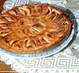 Tarte aux pommes � la cannelle