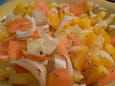 Salade d endives au Comt� et au crabe