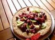 Tarte framboisine macaronn�e