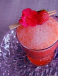 Fraises p�tillantes � boire