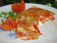Tomates-mozzarella croustillantes