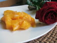 Compote de mangue � la menthe et au gingembre