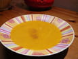 Velout� de carottes au lait de coco
