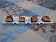 Bouch�es chocolat-coco