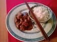Porc � la sauce d hu�tres
