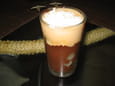 Verrine poire-chocolat-pralin�