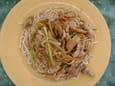 Nouilles saut�es au poulet