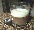 Panna cotta aux deux chocolats