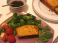 Cake potiron-crevettes