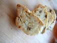 Biscuits � la ch�taigne et au parmesan