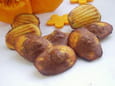 Madeleines marbr�es d Halloween