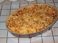 Gratin de courgette aux aubergines