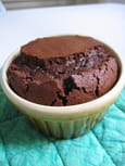 Coulant au chocolat, coeur de pralinoise
