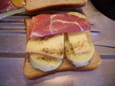Croque raclette