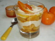 Verrine � la cl�mentine et cr�me de marron