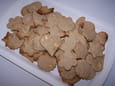 Biscuits � l �peautre et au chocolat blanc