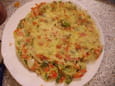 Omelette aux poivrons