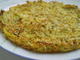 Galette de pommes de terre et c�leri rave