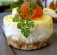 Cheesecake au saumon fum�