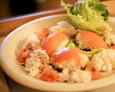 Quenelle riz-saumon